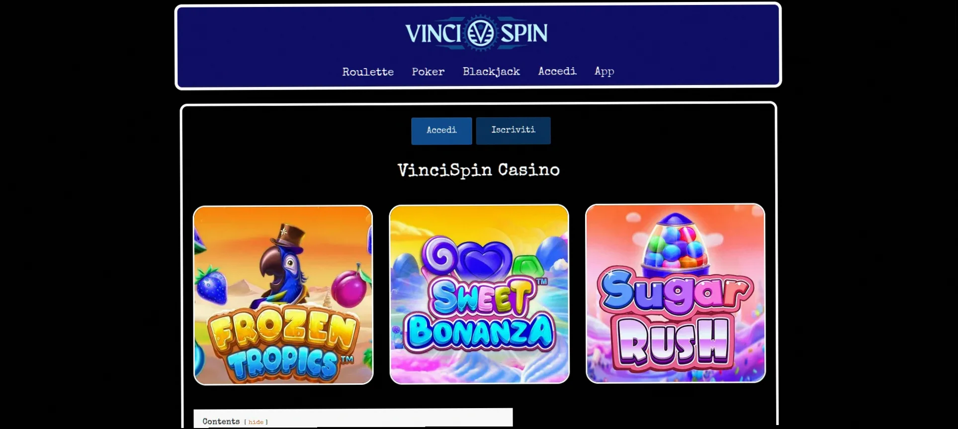 Vincispin casino bonus fino a 500 € e 350 free spins