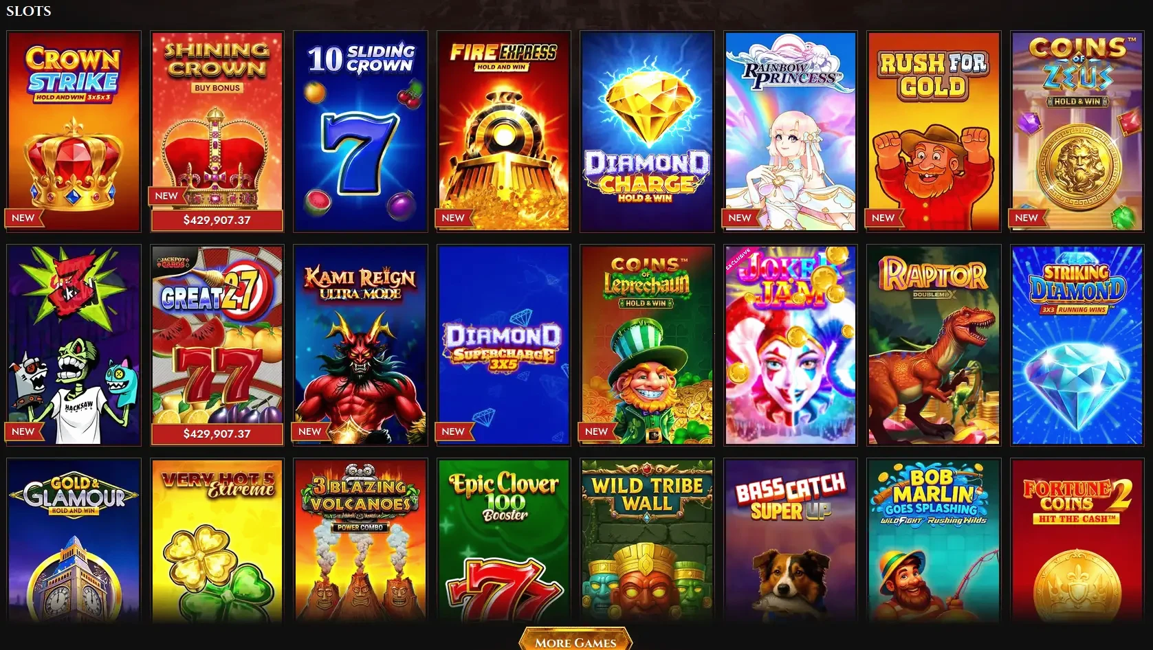 Vincispin casino giochi e slot online